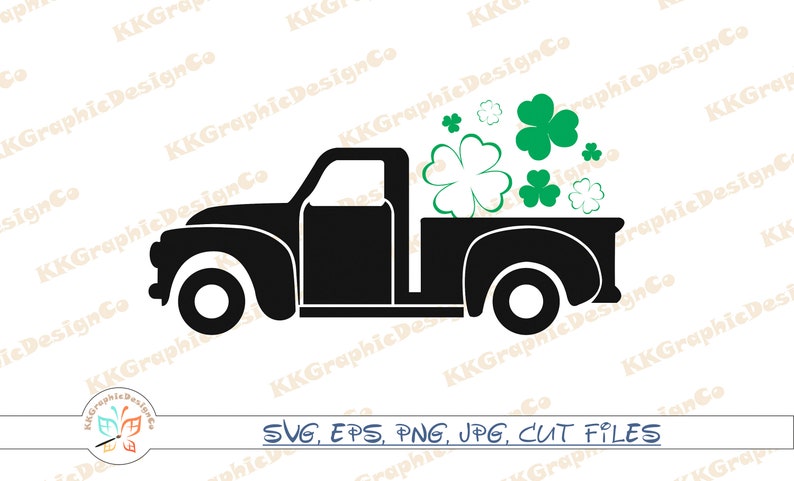 Free Free 86 Truck With Shamrocks Svg SVG PNG EPS DXF File