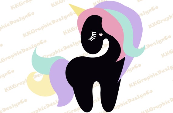 Download Black Unicorn Svg Unicorn Clipart Unicorn Head Svg Afro Etsy