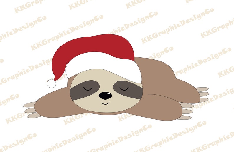 Download Christmas sloth svg Sloth svg Cute sloth png Sloth ...
