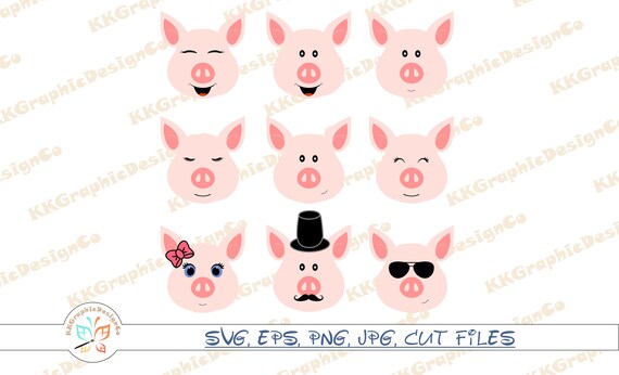 Download Pig Face Svg Pig Clipart Piggy Svg Piglet Svg Cute Pig Svg Pig Etsy Yellowimages Mockups