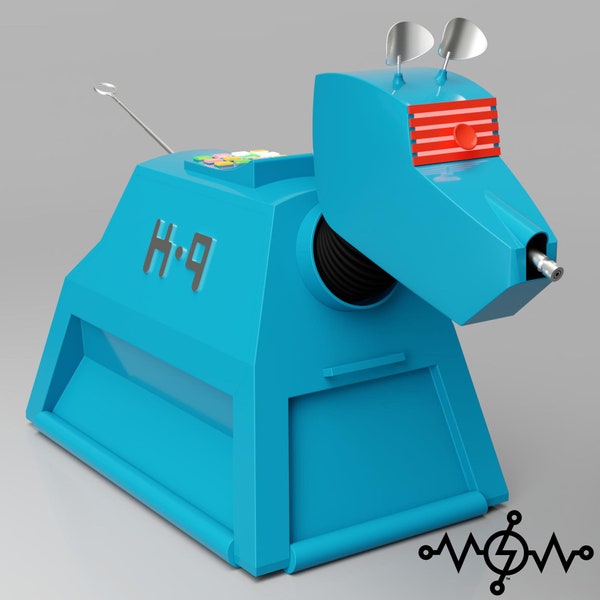 3D Files for a K-9 Robot Dog inspired by Dr Who