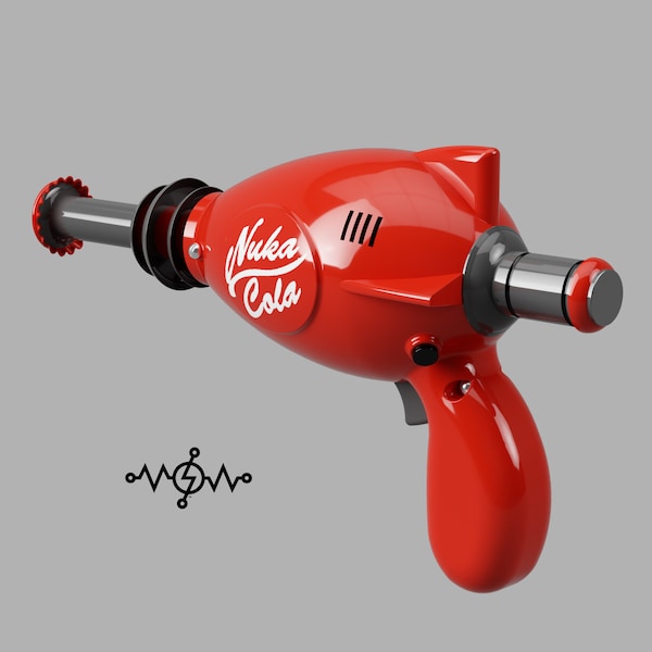 3D Files for a Nuka Cola Girl Blaster inspired by the game Fallout