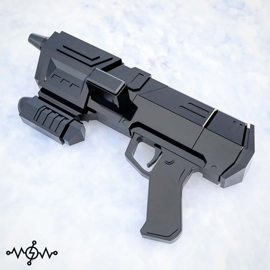 3D Printable Clone Trooper Dc-17m Blaster - Etsy