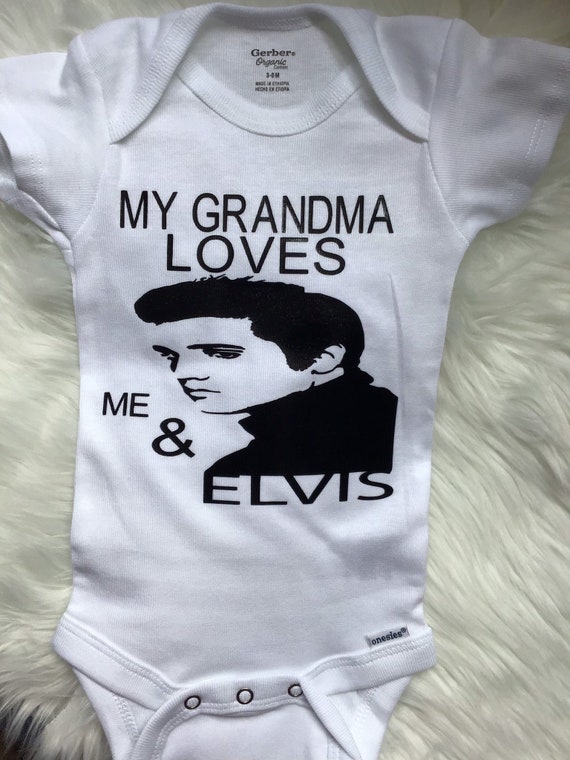 elvis baby onesie