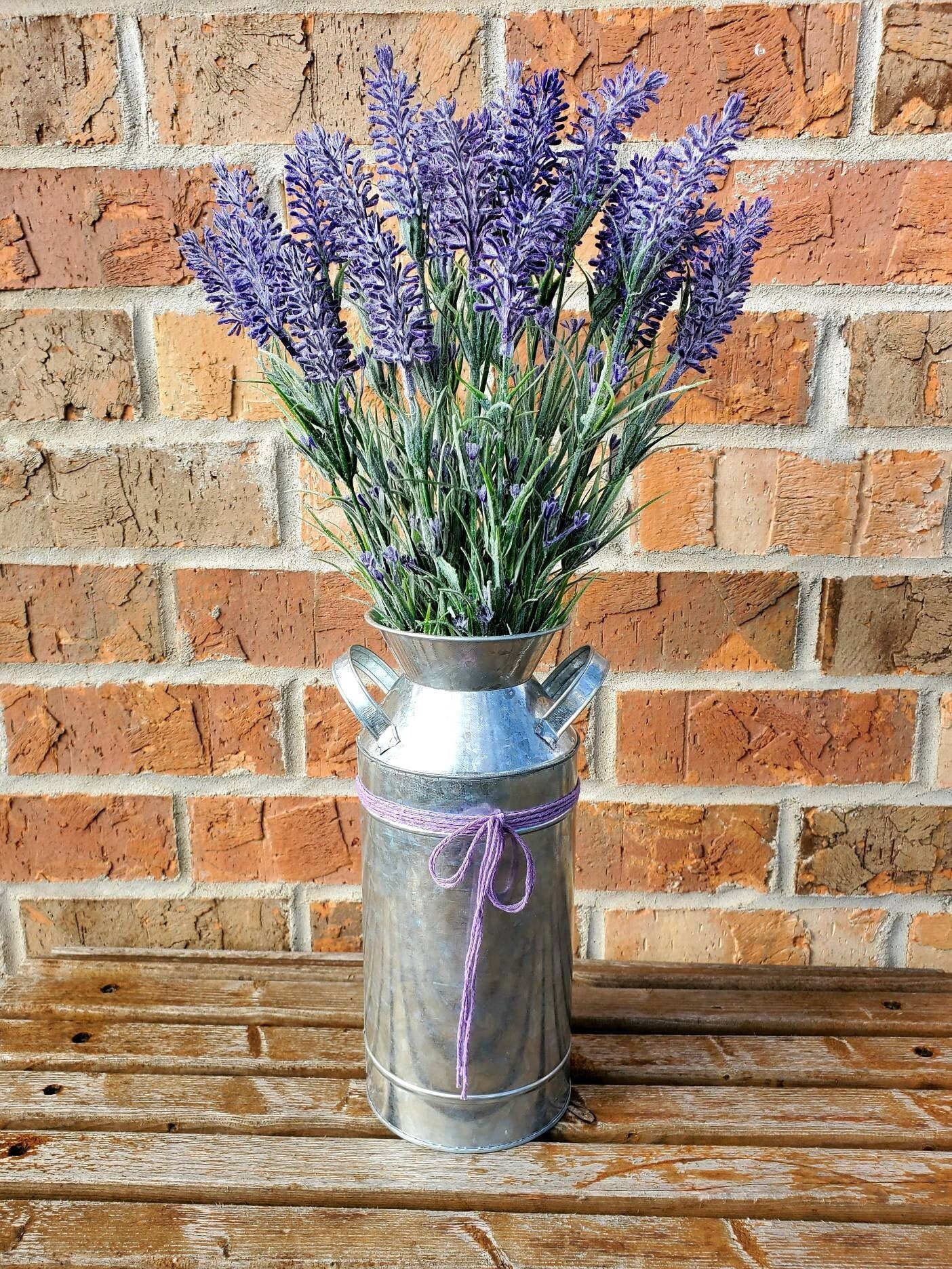 Lavender Arrangement Farmhouse Decor Rustic Decor Lavender Etsy