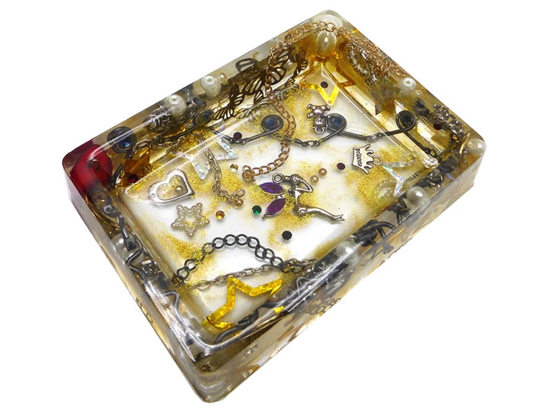 Jewelry Box Resin Jewellery Tray Etsy