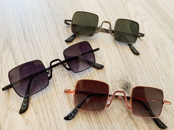 small square frame sunglasses