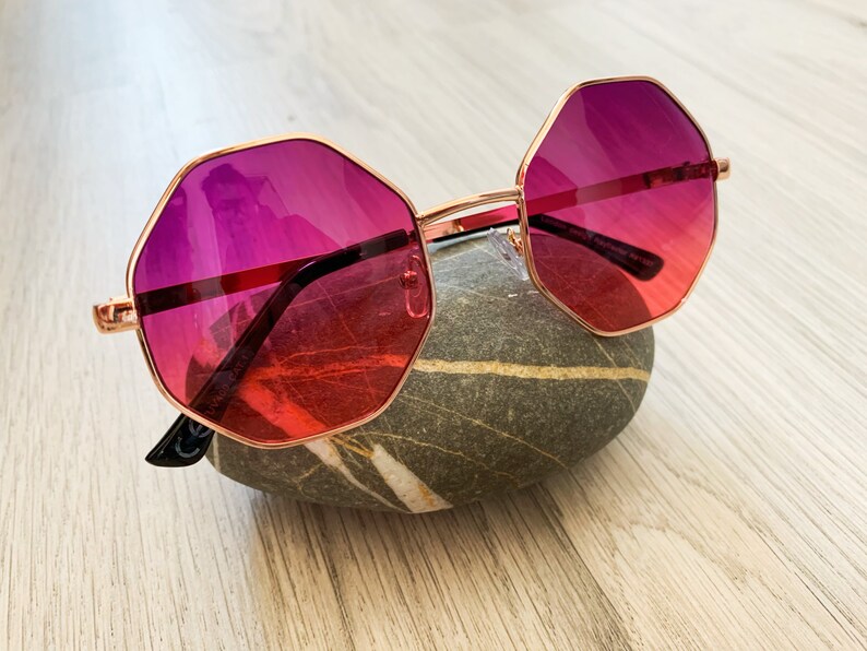 vogue octagon sunglasses