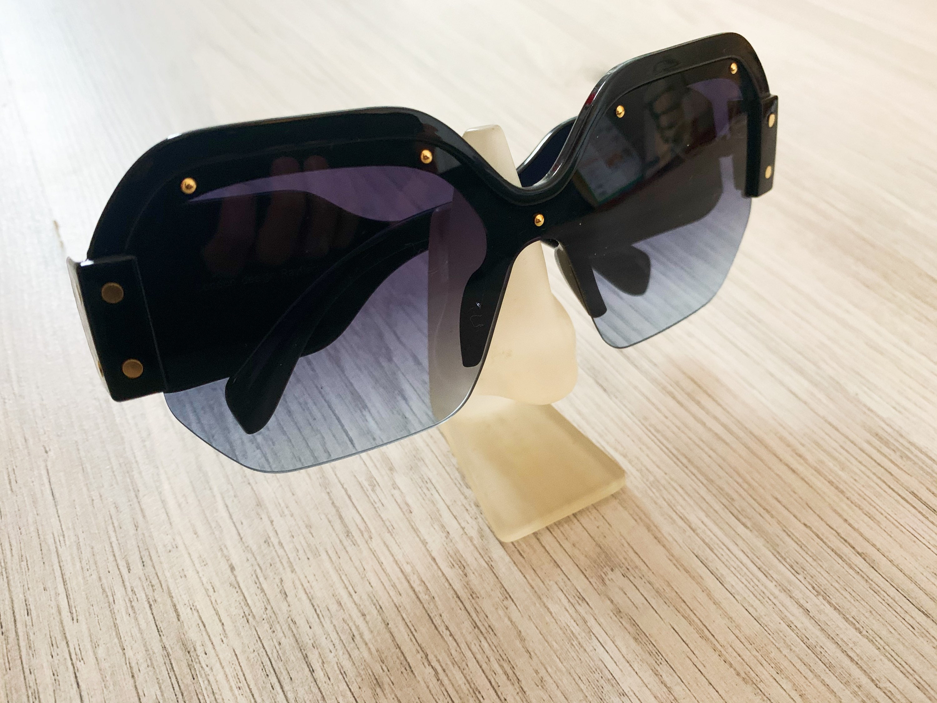Trendy Luxury Women Square Sunglasses Fashioned Oversized | Etsy UK