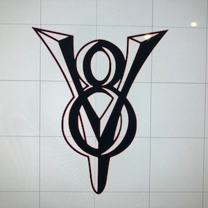 Vintage Ford V8 Style logo