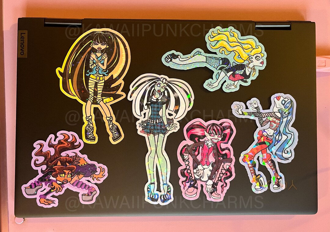 Ooak Rd357 Ebay Stickers OOAK Monster High Inspired Collectible Ghouls Sticker Art - Etsy Australia