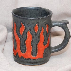 Rustic Handmade Ceramic Mug (9)