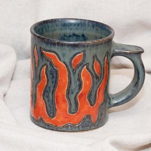 Rustic Handmade Ceramic Mug (1)