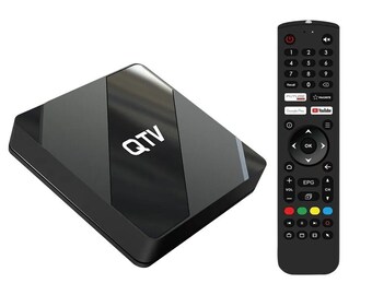 QTV X5 Android 10.0 4K IP TV Set Top Box Internet tv ip receiver mag-formuler