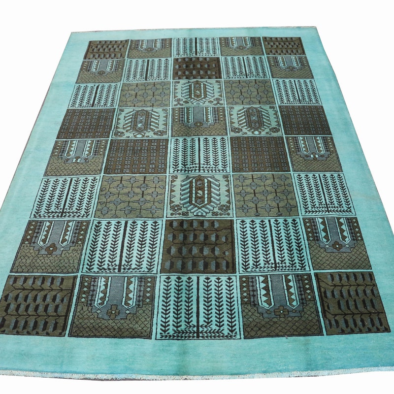 Turquoise Rug - Etsy
