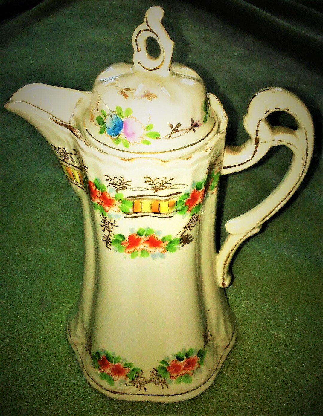 Lovely Vintage Japanese Porcelain Chocolate Pot - Etsy