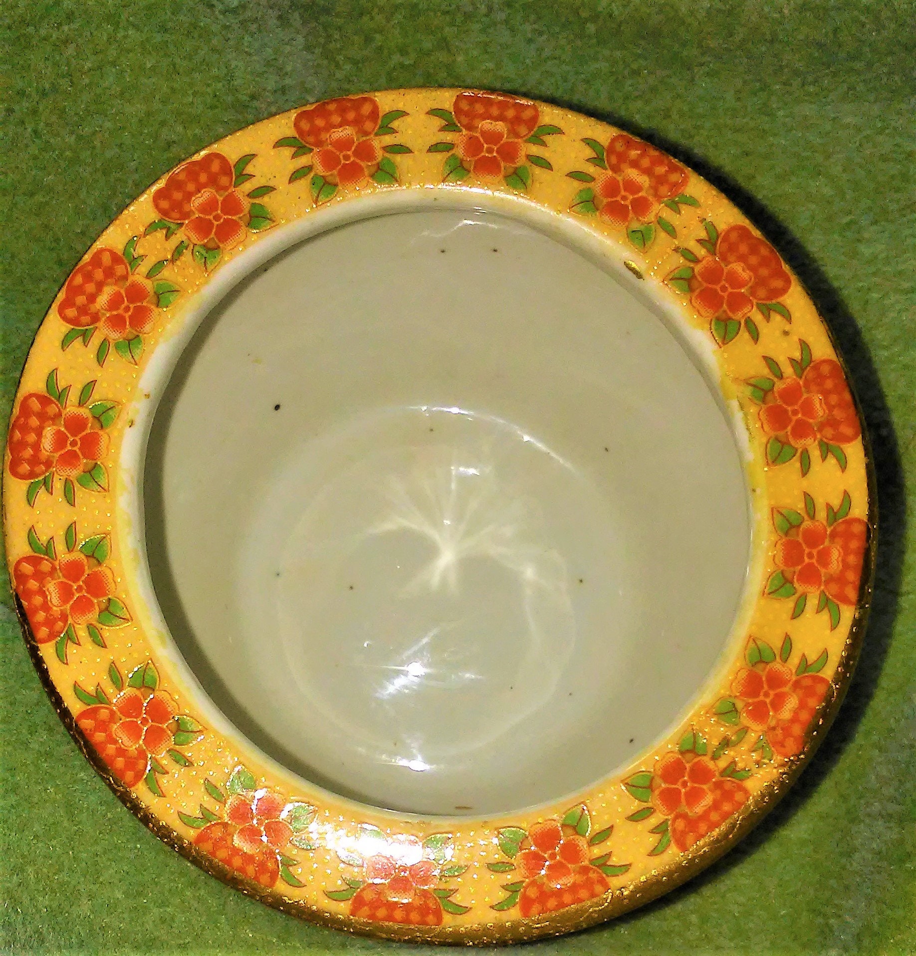 1970's Satsuma Style Bowl From China Etsy