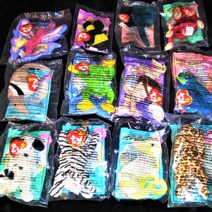 Vinage McDonald&#39;s Beanie Babies Año 1999-2000