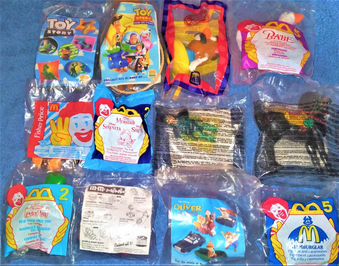 Popular Fast Food Toys From the 90's Etsy