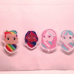 Pride Acrylic Pins [25mm]