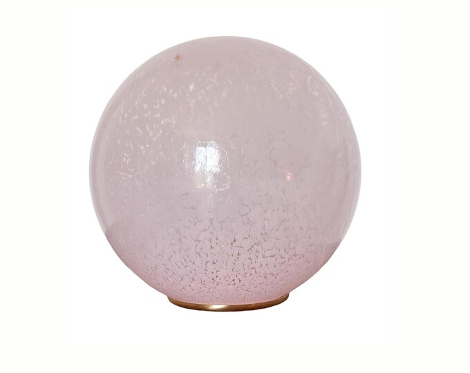 Murano PINK DROPS table lamp STAINS collections, original handmade