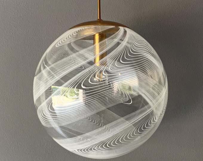 Precious chandelier by Lino Tagliapietra for LA MURRINA Murano, vintage 80s