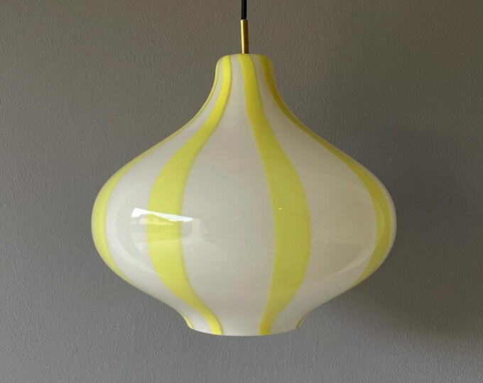 Rare VENINI chandelier art 4039, design MASSIMO VIGNELLI 1955