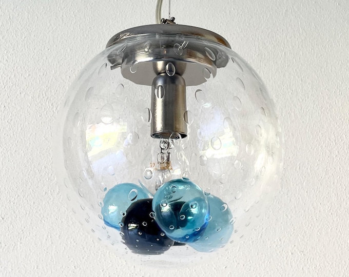 Balls Murano ceiling lamp, vintage '90 - handmade by Murano glass masters
