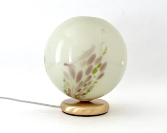 GLICINE table lamp 20 by la MURRINA, vintage 90s Murano glass, unused