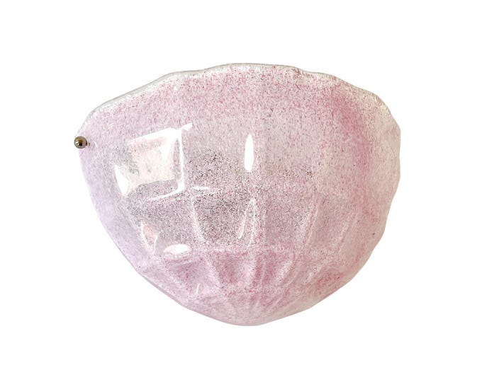 CREOLA Rosa LA MURRINA Murano, wall lamp, original vintage '90 era, unused