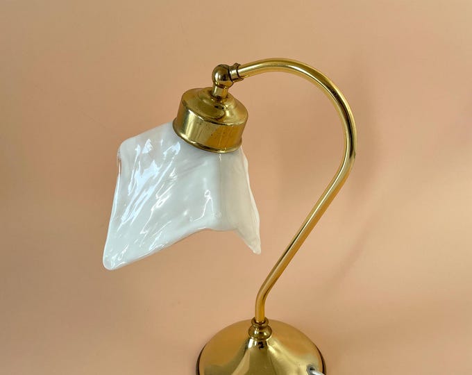 Vintage LA MURRINA Murano table lamp, with stunning glass
