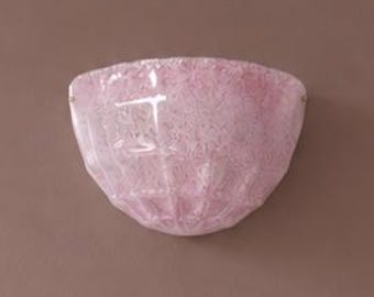CREOLA Rosa LA MURRINA Murano, wall lamp, original vintage '90 era, unused