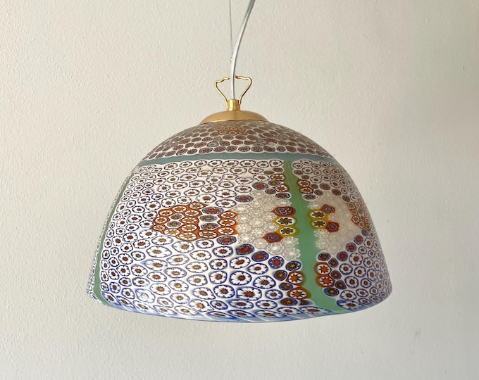 LA MURRINA MILLEFIORI 1, exclusive collection, Murano ceiling lamp - handmade by Murano glass masters