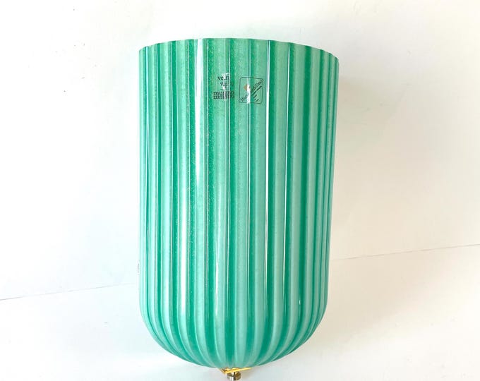 BAROVIER & TOSO gorgeous and rare Murano wall lamp, vintage 80s, not used