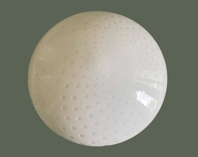 Bulicante Murano wall ceiling lamp, vintage 70s, handmade by Murano glass masters