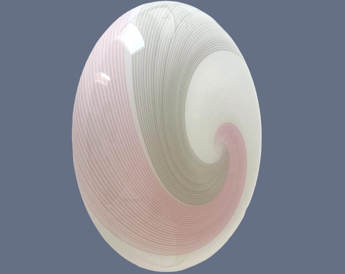 NUVOLA 38 by LA MURRINA, wall or ceiling lamp, Murano filigree glass, vintage 90s