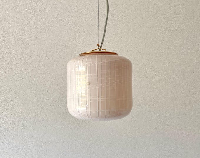 PEONIA 2 by La MURRINA Murano, cream-colored chandelier, original vintage '90s - not used