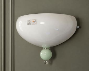 BAROVIER & TOSO gorgeous Murano wall lamp FORTYSEVEN, vintage dated 1993, not used