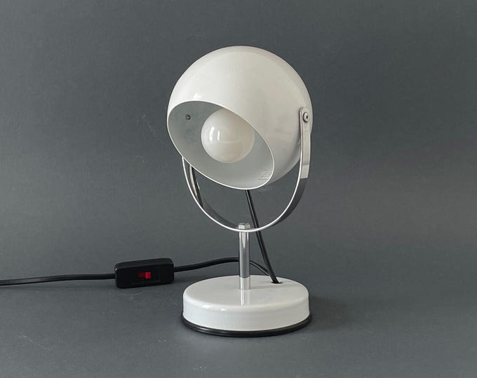 Adjustable table lamp, Modern Italian Design, original vintage 70s