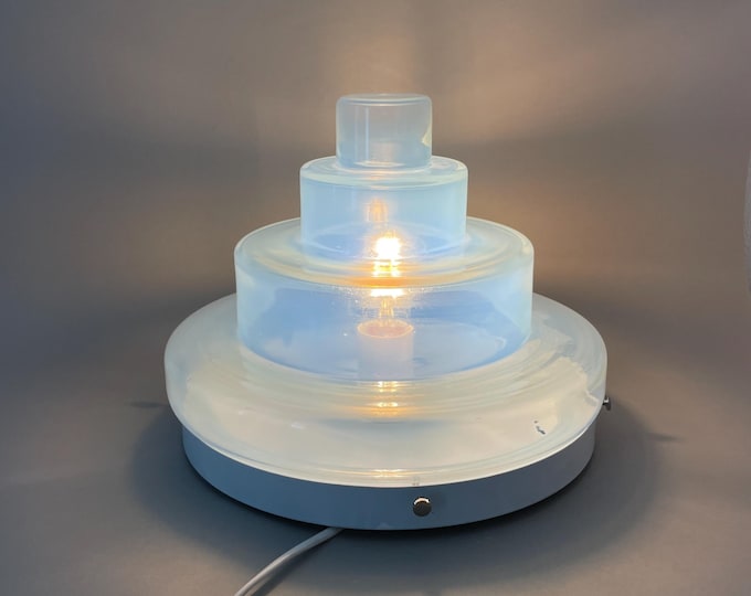 Rare AV MAZZEGA MURANO lamp, designed by Carlo Nason, original vintage '70, table or ceiling lamp