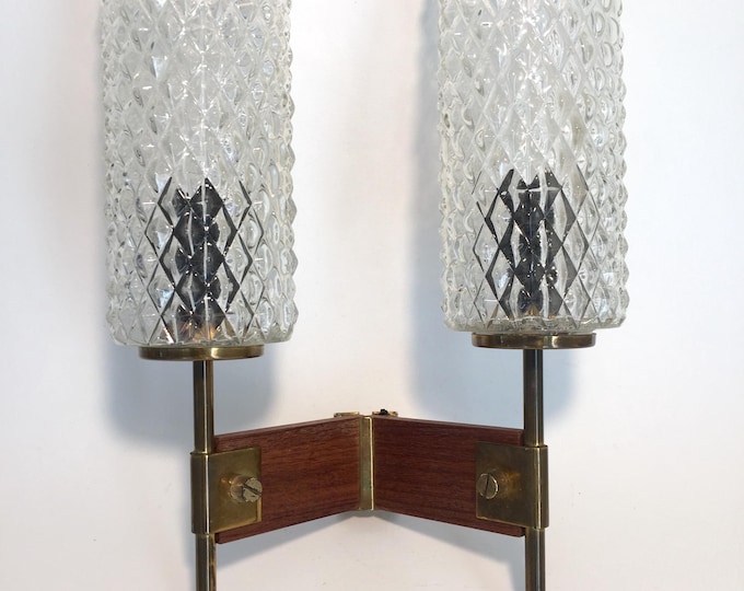 Elegant rare wall lamp applique - Italian modern design 1950s vintage