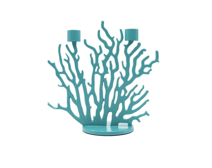 TENOCHTITLAN MINI by DRIADE, Water green candlestick