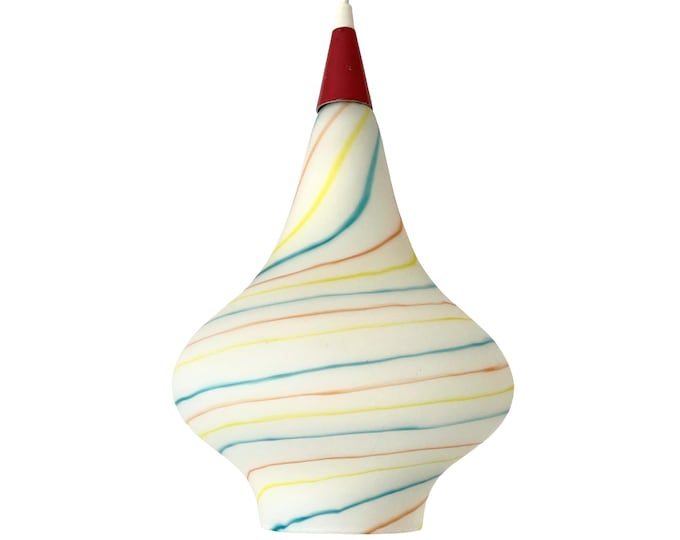 Rare Murano chandelier, Modern Italian Design, colored filigree, original vintage 60s,