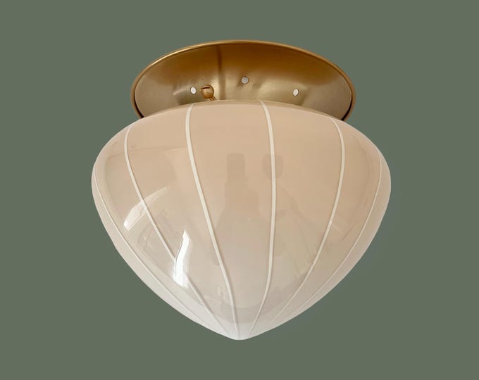 ORTENSIA La MURRINA Murano, vintage ceiling wall lamp