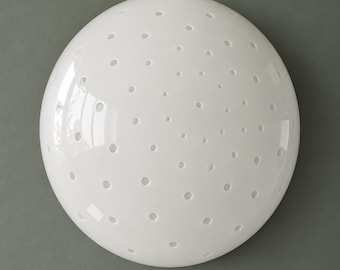 Large bulicante Murano wall ceiling lamp, vintage 70s, handmade by Murano glass masters