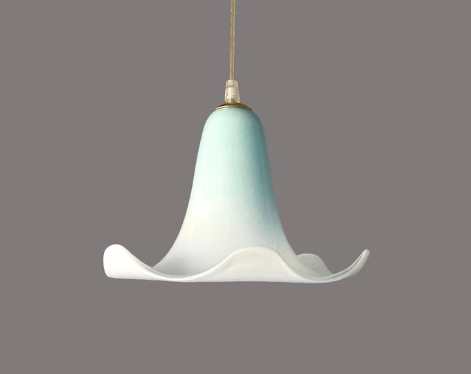 LILY ceiling lamp by La MURRINA Murano blue vintage