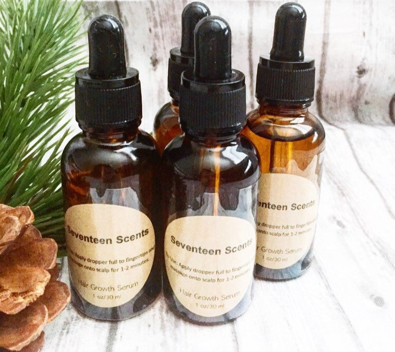 All Natural Organic Hair Growth Serum Etsy