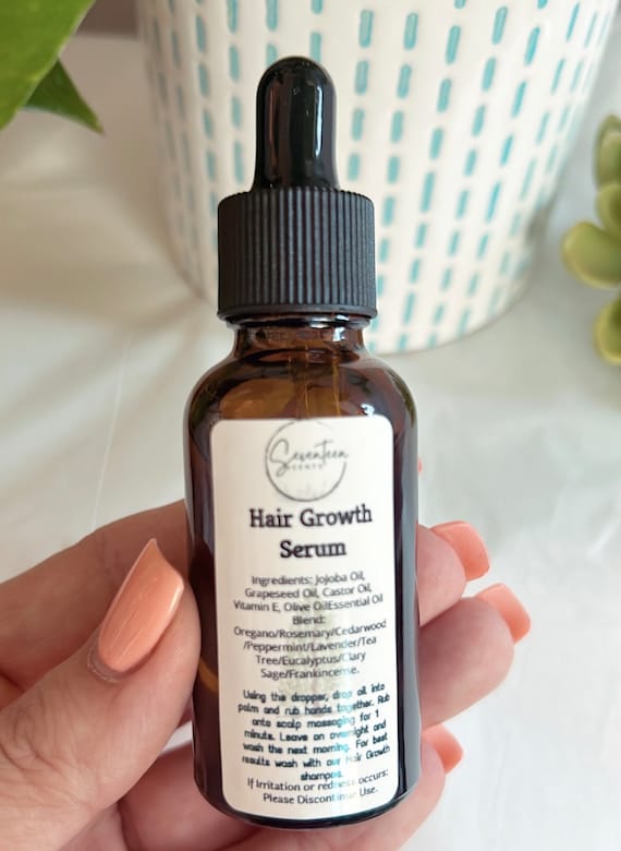 Hair Growth Serum, great for thickening hair, healthy scalp, fight dandruff, grow, fuller hair, men’s gift, stocking stuffer