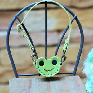 Real leather bag for dolls  frog bag  Miniature Bag/Purse/shoulder bag/ One Sixth Scale Bag/hand bag