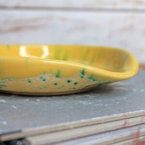 Yellow Ceramic Spoon Rest, 5 image 6